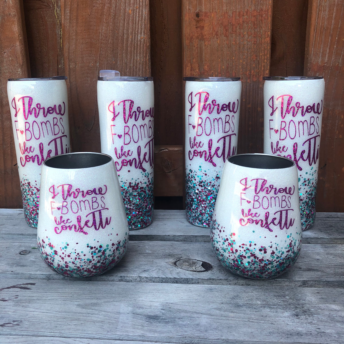 F bomb mom glitter tumbler, glitter tumbler, funny glitter tumbler, st –  K.C.'s Creations Station