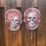 Skull Wind Spinners