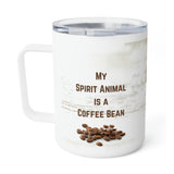 Spirit Animal is a Coffee Bean Mug, 10oz