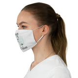 Llamastay 6 Feet Away - Fabric Face Mask