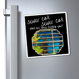 Sewer Cat - Lani Magnets