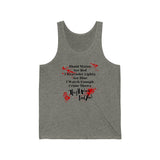 Crime Scene Fan - Unisex Jersey Tank
