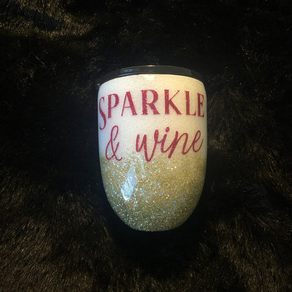 Sparkle & Wine Tumbler