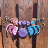 Moon Phases Wall Hanging