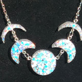 Moon Phase Resin Necklace & Earrings - Custom