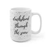 Dachshund Through the Snow - Cassian Mug