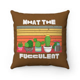 Spun Polyester Square Pillow