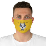 Eff You See Kay Why Oh You Badger - Fabric Face Mask