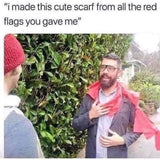 Red Flag Scarf